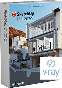 SketchUp Pro 2020+V-Ray4.1