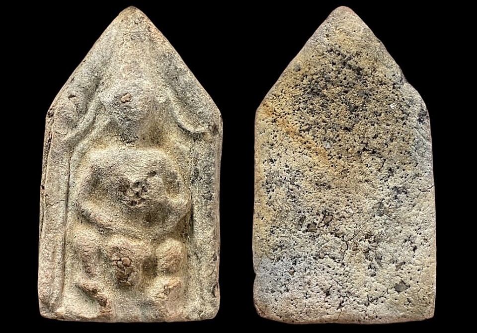 ขุนแผนขี่โหงพราย เนื้อดิน หลวงพ่อกวย วัดโฆสิตาราม องค์ที่ 5