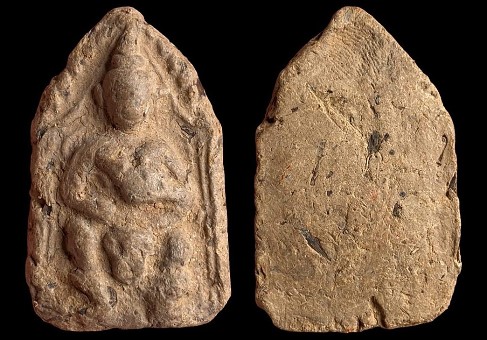 ขุนแผนขี่โหงพราย เนื้อดิน หลวงพ่อกวย วัดโฆสิตาราม องค์ที่ 8