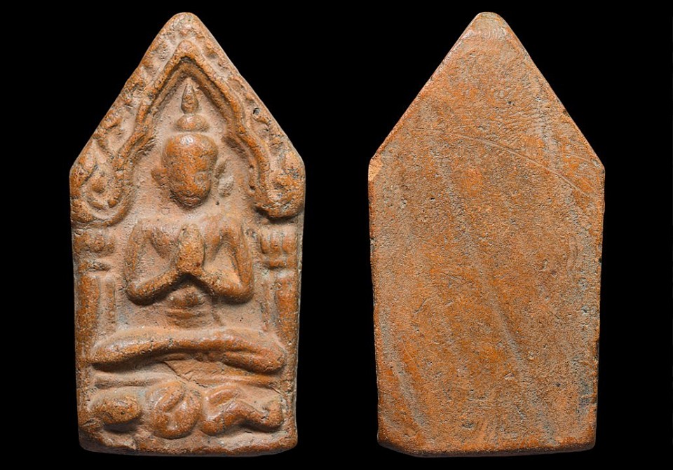 ขุนแผนปลุกกุมาร เนื้อดิน หลวงพ่อกวย วัดโฆสิตาราม องค์ที่ 3