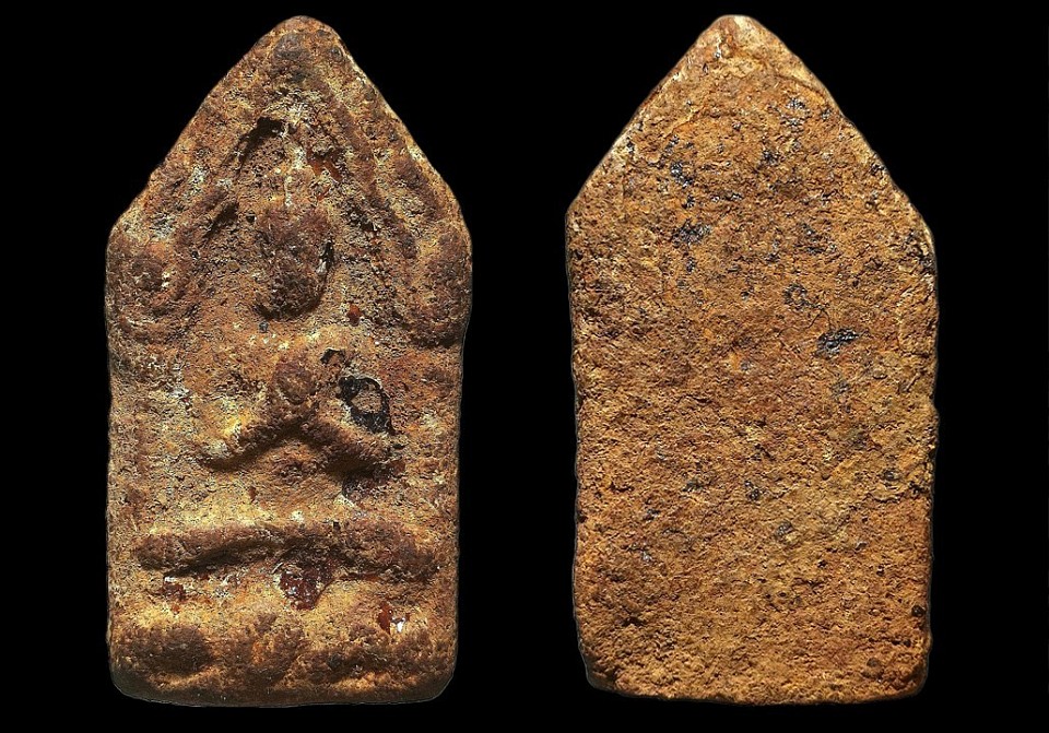 ขุนแผนปลุกกุมาร เนื้อดิน หลวงพ่อกวย วัดโฆสิตาราม องค์ที่ 5