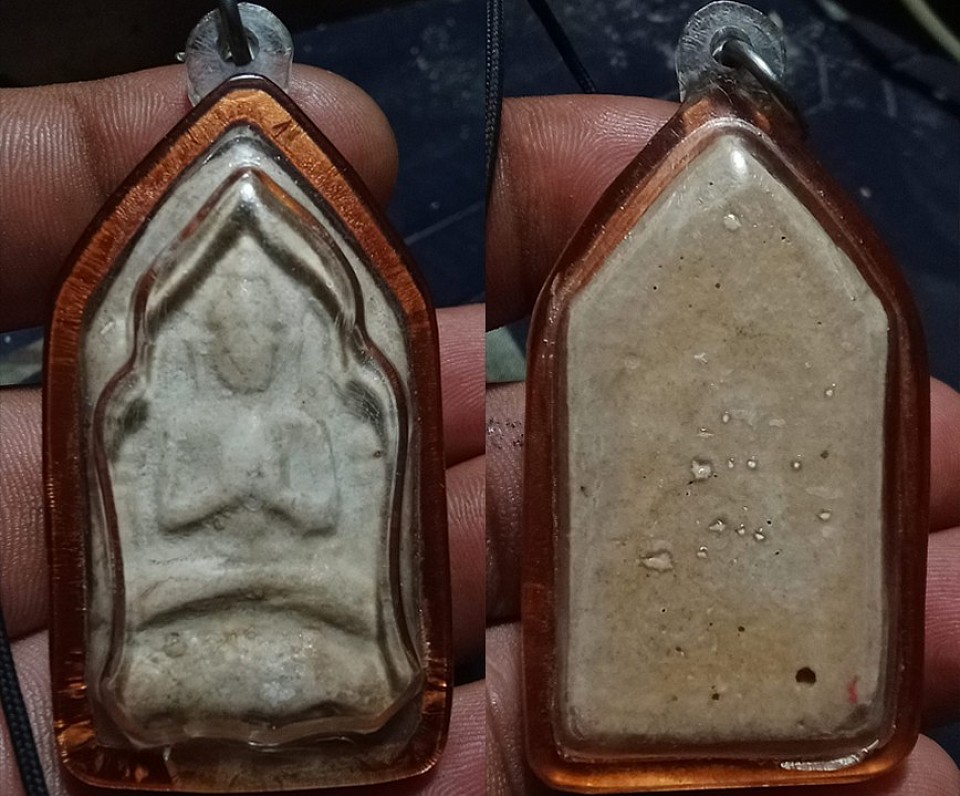 ขุนแผนปลุกกุมาร เนื้อผงน้ำมัน หลวงพ่อกวย วัดโฆสิตาราม องค์ที่ 15