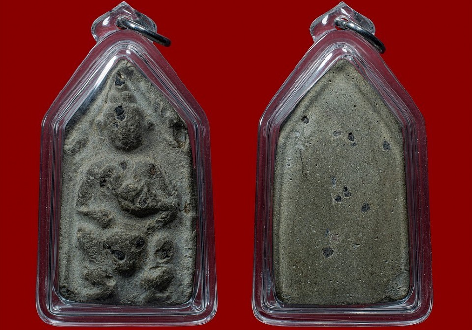 ขุนแผนขี่โหงพราย เนื้อดิน หลวงพ่อกวย วัดโฆสิตาราม องค์ที่ 4