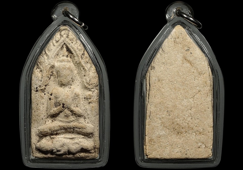 ขุนแผนปลุกกุมาร เนื้อผง หลวงพ่อกวย วัดโฆสิตาราม องค์ที่ 16